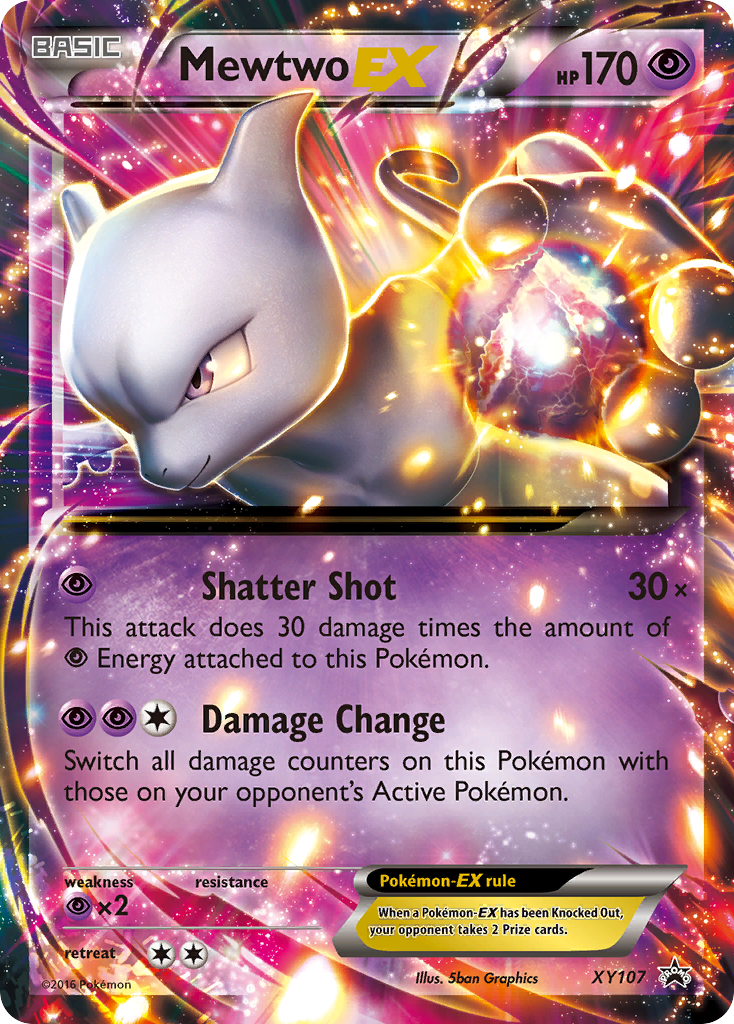 Mewtwo EX (XY107) [XY: Black Star Promos] | Pegasus Games WI