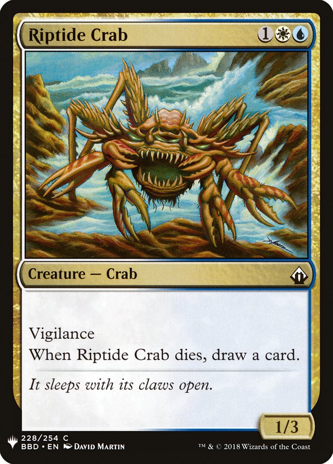 Riptide Crab [Mystery Booster] | Pegasus Games WI