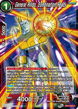 General Rilldo, Combination Ready (BT17-020) [Ultimate Squad] | Pegasus Games WI