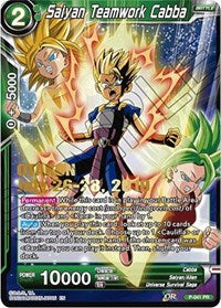 Saiyan Teamwork Cabba (OTAKON 2019) (P-041) [Promotion Cards] | Pegasus Games WI