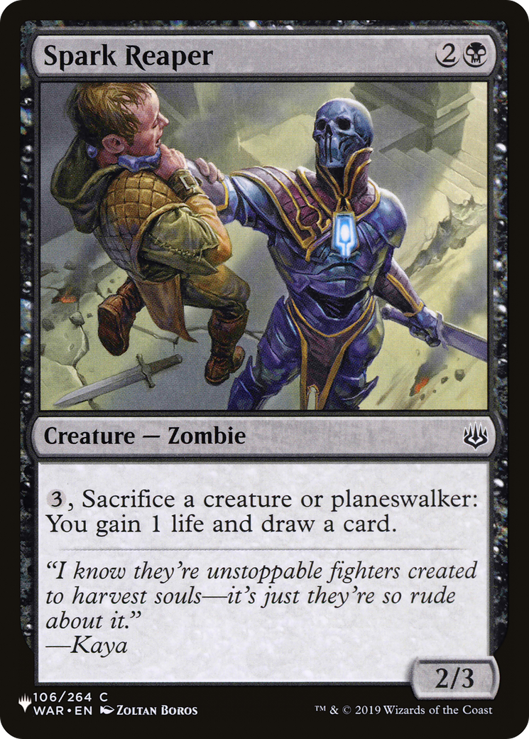 Spark Reaper [The List] | Pegasus Games WI
