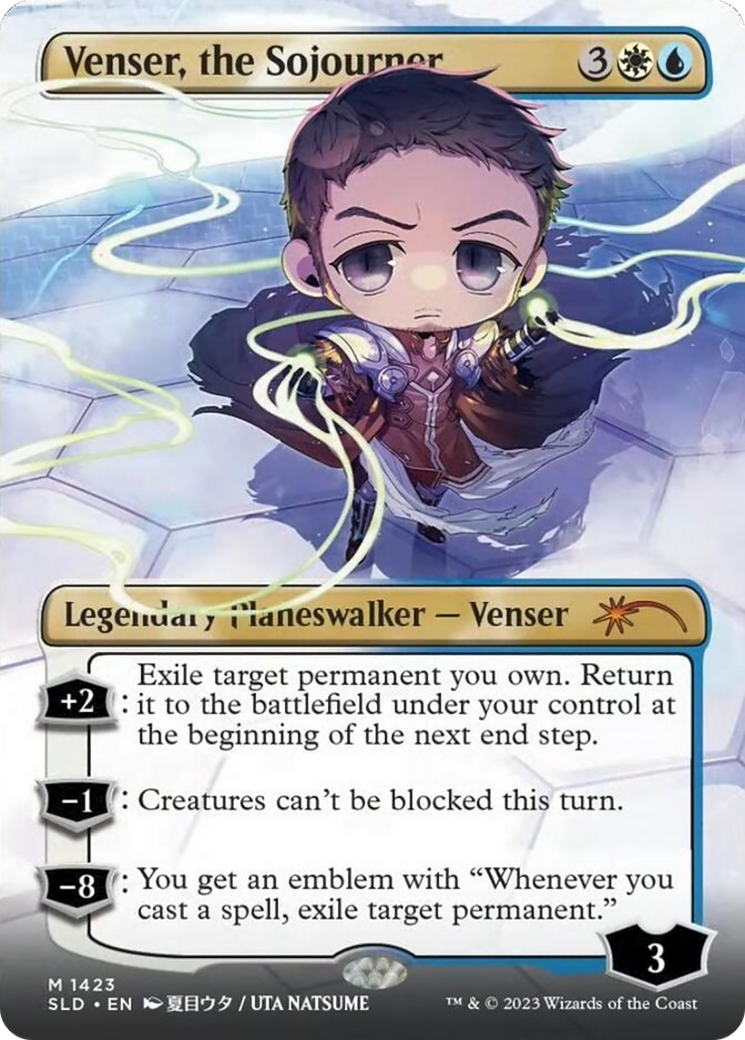 Venser, the Sojourner (Rainbow Foil) [Secret Lair Drop Series] | Pegasus Games WI