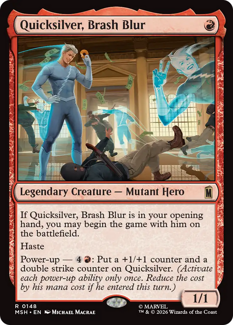 Quicksilver, Brash Blur [Marvel Super Heroes] | Pegasus Games WI