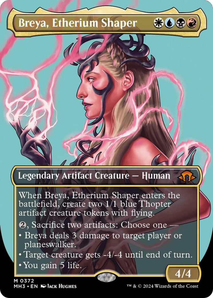 Breya, Etherium Shaper (Borderless) [Modern Horizons 3] | Pegasus Games WI