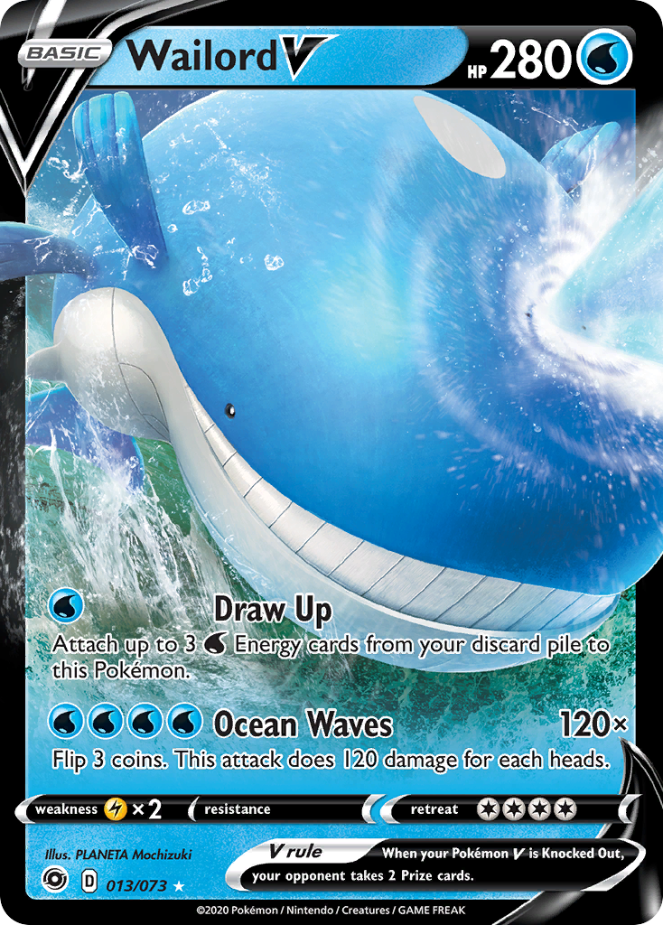 Wailord V (013/073) [Sword & Shield: Champion's Path] | Pegasus Games WI
