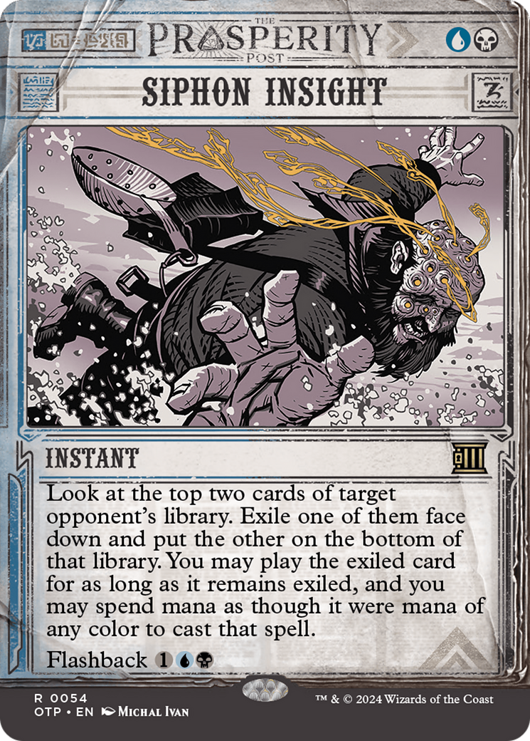 Siphon Insight [Outlaws of Thunder Junction: Breaking News] | Pegasus Games WI