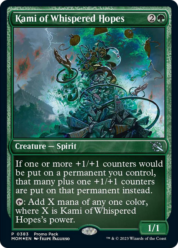 Kami of Whispered Hopes (Promo Pack) [March of the Machine Promos] | Pegasus Games WI