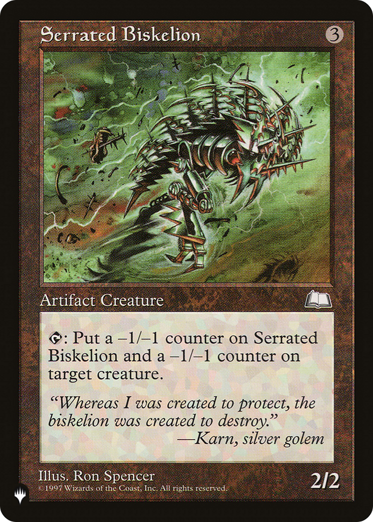 Serrated Biskelion [The List Reprints] | Pegasus Games WI