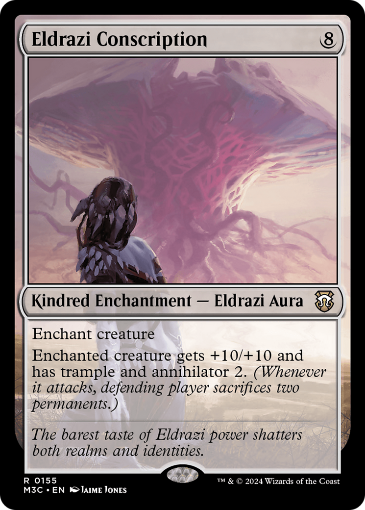 Eldrazi Conscription (Ripple Foil) [Modern Horizons 3 Commander] | Pegasus Games WI