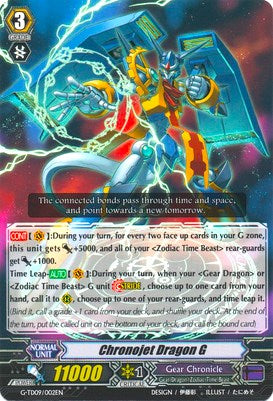 Chronojet Dragon G (G-TD09/002EN) [True Zodiac Time Beasts] | Pegasus Games WI