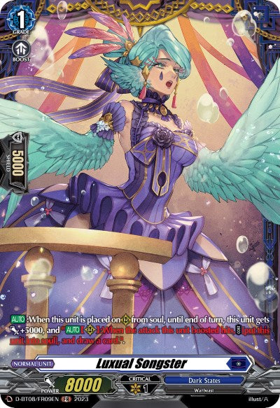 Luxual Songster (D-BT08/FR09EN) [Minerva Rising] | Pegasus Games WI