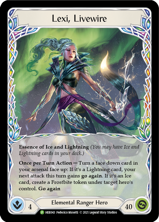 Lexi, Livewire [HER043] (Promo)  Cold Foil | Pegasus Games WI