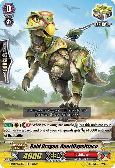 Raid Dragon, Guerillapsittaco (D-PS01/065EN) [P Clan Collection 2022] | Pegasus Games WI