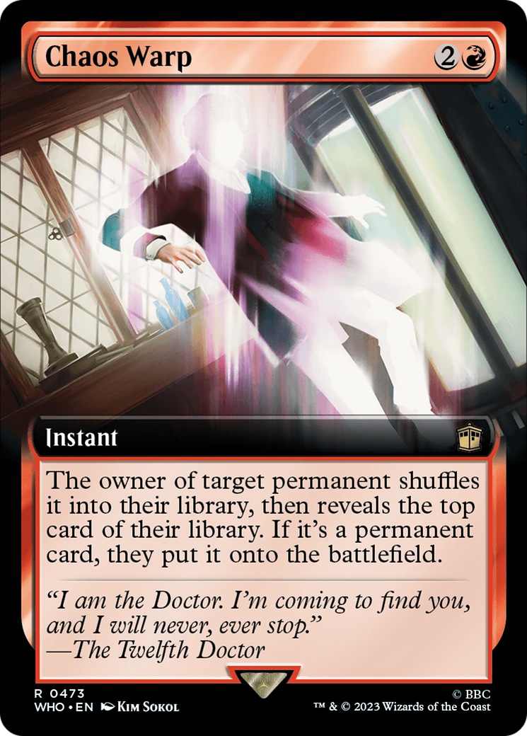 Chaos Warp (Extended Art) [Doctor Who] | Pegasus Games WI