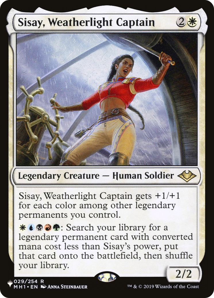 Sisay, Weatherlight Captain [Secret Lair: From Cute to Brute] | Pegasus Games WI