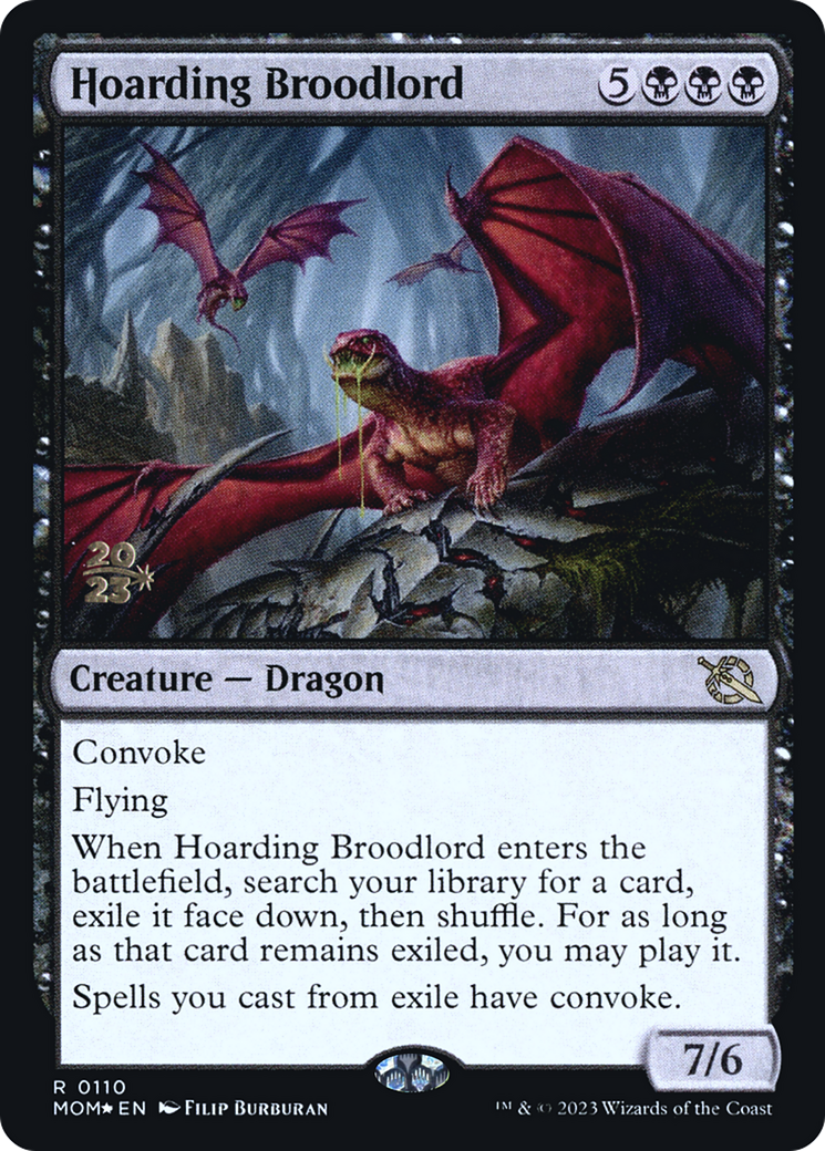 Hoarding Broodlord [March of the Machine Prerelease Promos] | Pegasus Games WI