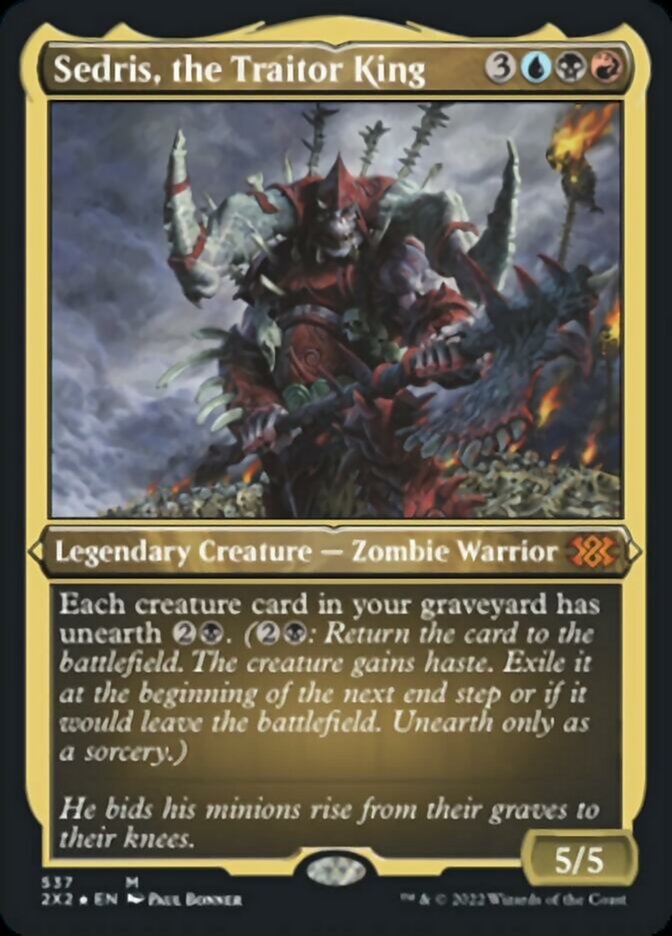 Sedris, the Traitor King (Foil Etched) [Double Masters 2022] | Pegasus Games WI