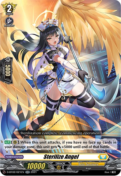 Sterilize Angel (D-BT02/021EN) [A Brush with the Legends] | Pegasus Games WI