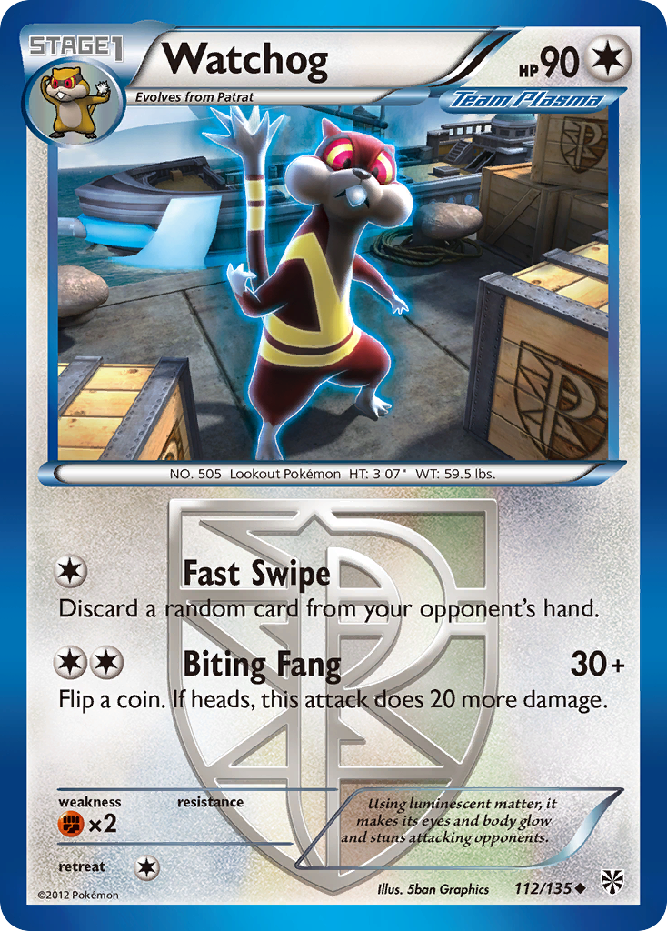 Watchog (112/135) [Black & White: Plasma Storm] | Pegasus Games WI
