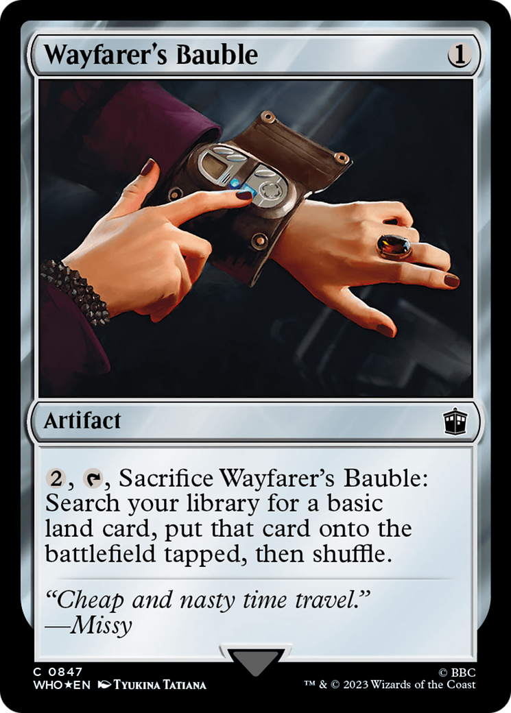 Wayfarer's Bauble (Surge Foil) [Doctor Who] | Pegasus Games WI