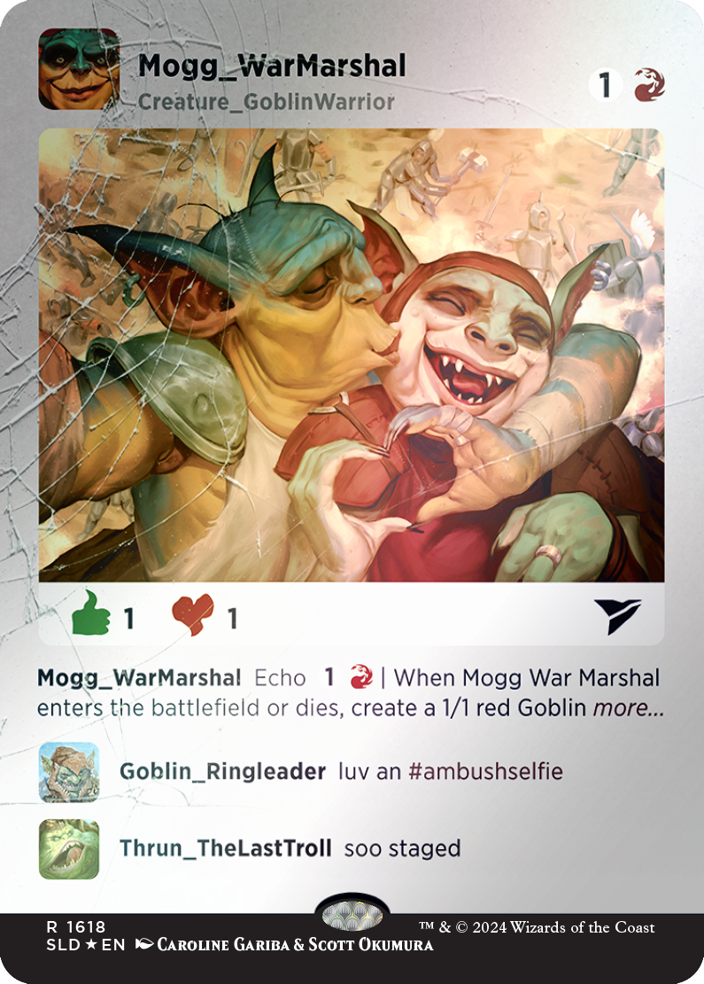 Mogg War Marshal (Rainbow Foil) [Secret Lair Drop Series] | Pegasus Games WI