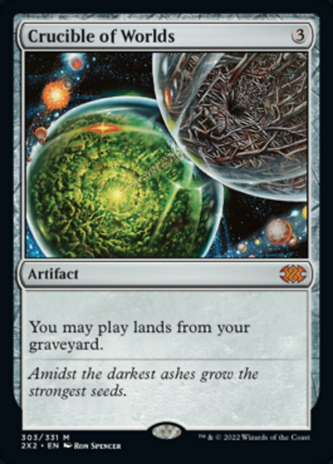 Crucible of Worlds [Double Masters 2022] | Pegasus Games WI