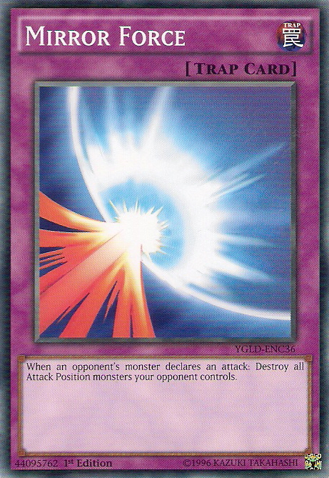 Mirror Force [YGLD-ENC36] Common | Pegasus Games WI