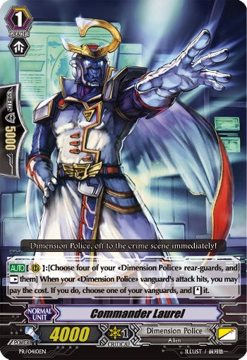 Commander Laurel (PR/0410EN) [Promo Cards] | Pegasus Games WI