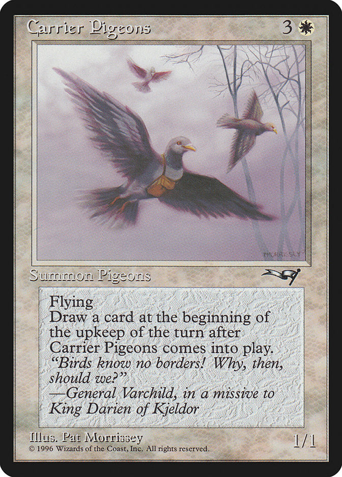 Carrier Pigeons (Flying Art) [Alliances] | Pegasus Games WI
