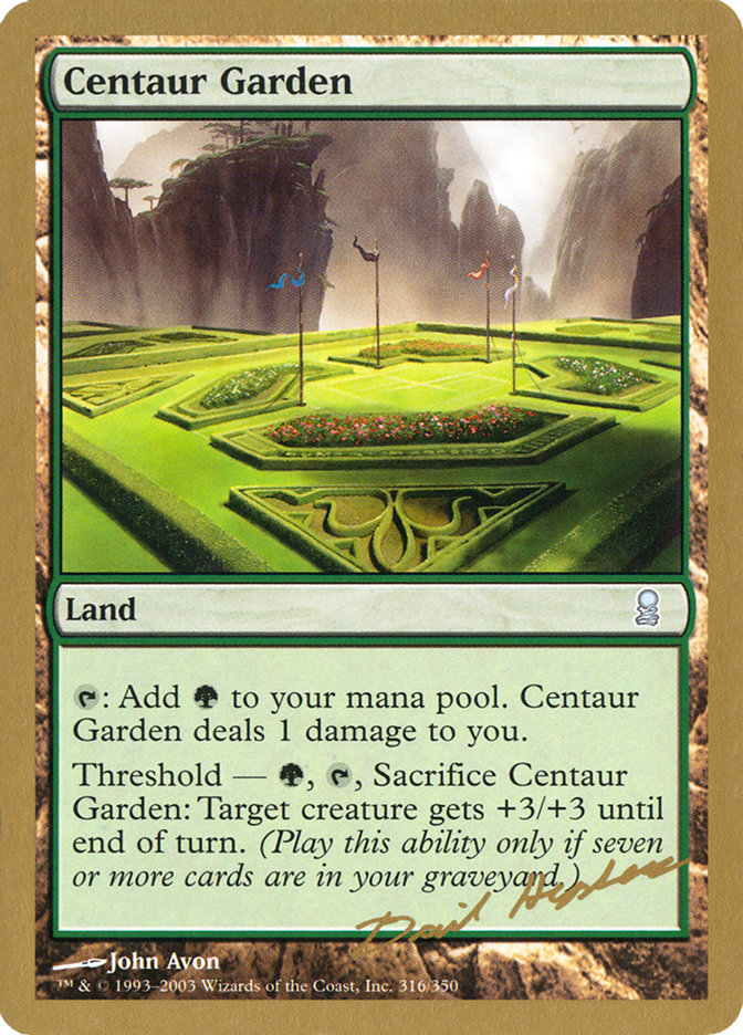 Centaur Garden (Dave Humpherys) [World Championship Decks 2003] | Pegasus Games WI