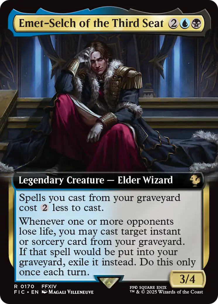 Emet-Selch of the Third Seat (Extended Art) [FINAL FANTASY Commander] | Pegasus Games WI