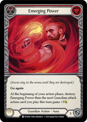 Emerging Power (Red) [U-WTR069] (Welcome to Rathe Unlimited)  Unlimited Rainbow Foil | Pegasus Games WI