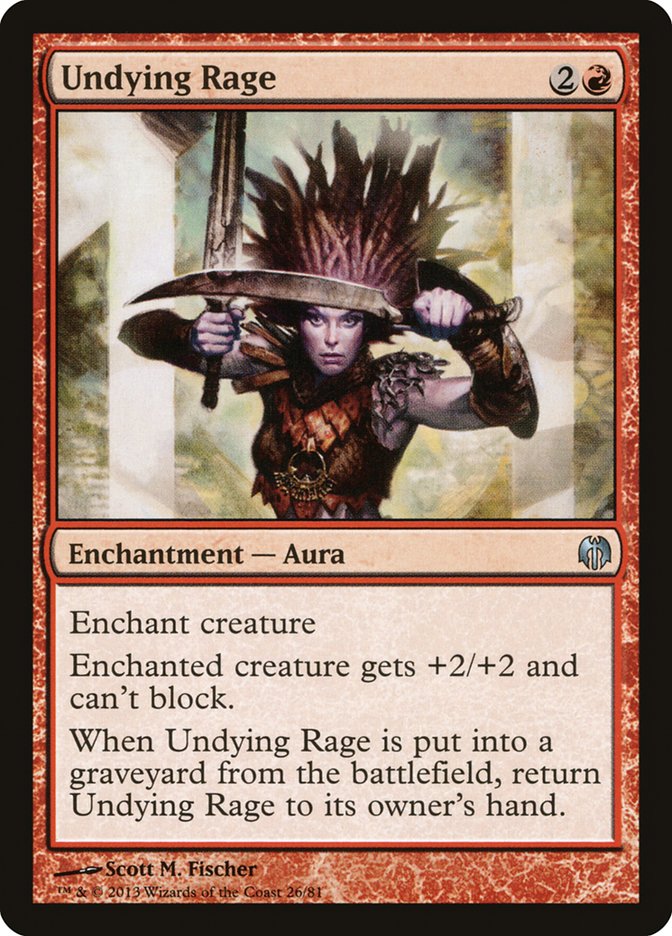 Undying Rage [Duel Decks: Heroes vs. Monsters] | Pegasus Games WI