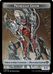 Phyrexian Golem // Ox Double-Sided Token [Commander Masters Tokens] | Pegasus Games WI