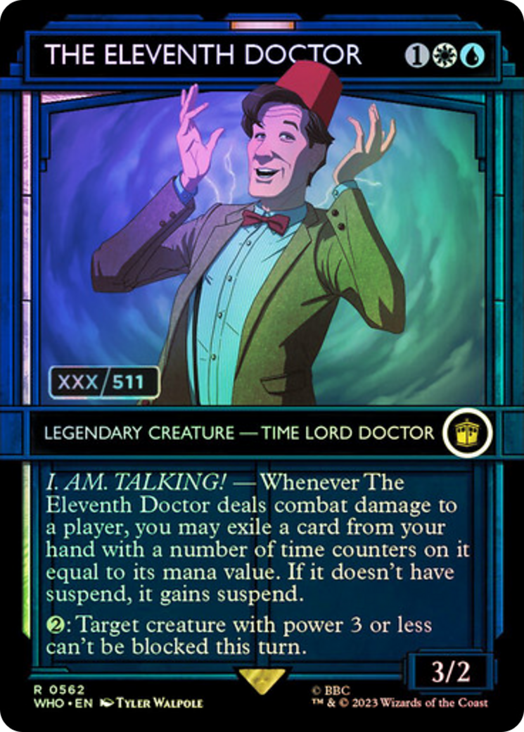 The Eleventh Doctor (Serial Numbered) [Doctor Who] | Pegasus Games WI