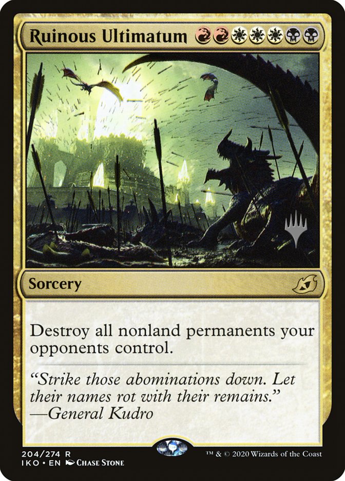 Ruinous Ultimatum (Promo Pack) [Ikoria: Lair of Behemoths Promos] | Pegasus Games WI