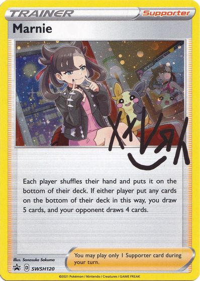 Marnie (SWSH120) [Sword & Shield: Black Star Promos] | Pegasus Games WI