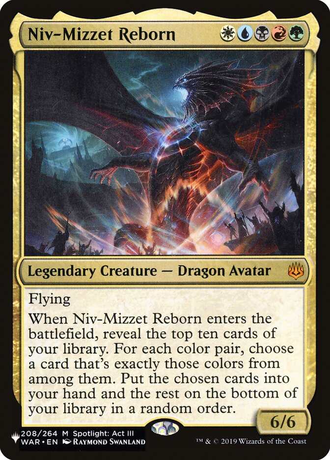 Niv-Mizzet Reborn [The List] | Pegasus Games WI