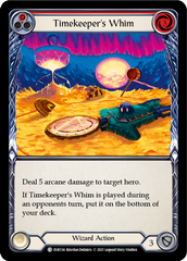 Timekeeper's Whim (Red) [EVR134] (Everfest)  1st Edition Rainbow Foil | Pegasus Games WI