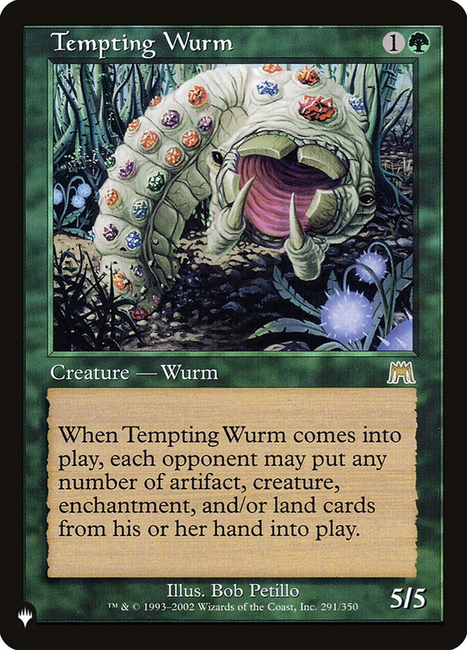 Tempting Wurm [The List] | Pegasus Games WI