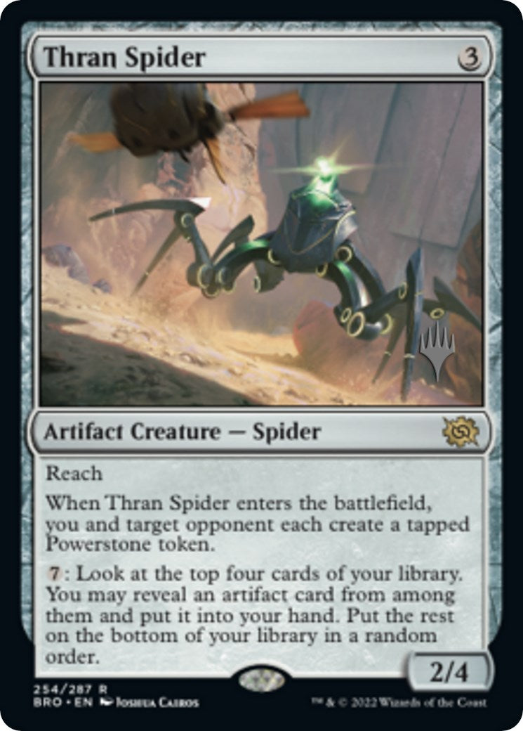 Thran Spider (Promo Pack) [The Brothers' War Promos] | Pegasus Games WI