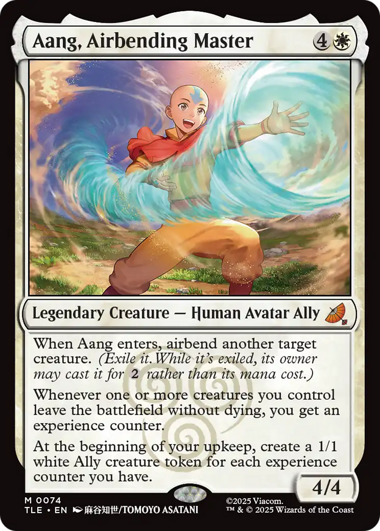 Aang, Airbending Master [Avatar: The Last Airbender: Eternal-Legal] | Pegasus Games WI