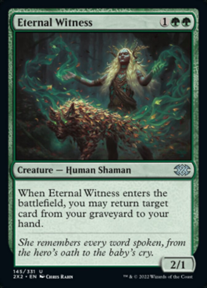 Eternal Witness [Double Masters 2022] | Pegasus Games WI