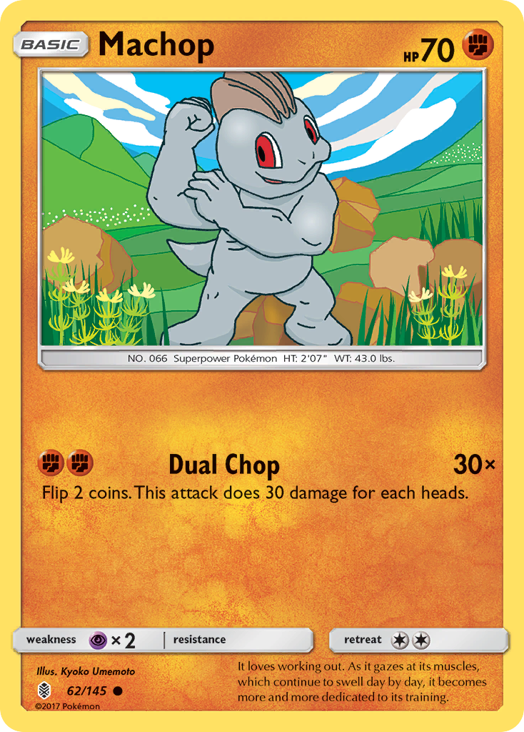 Machop (62/145) [Sun & Moon: Guardians Rising] | Pegasus Games WI