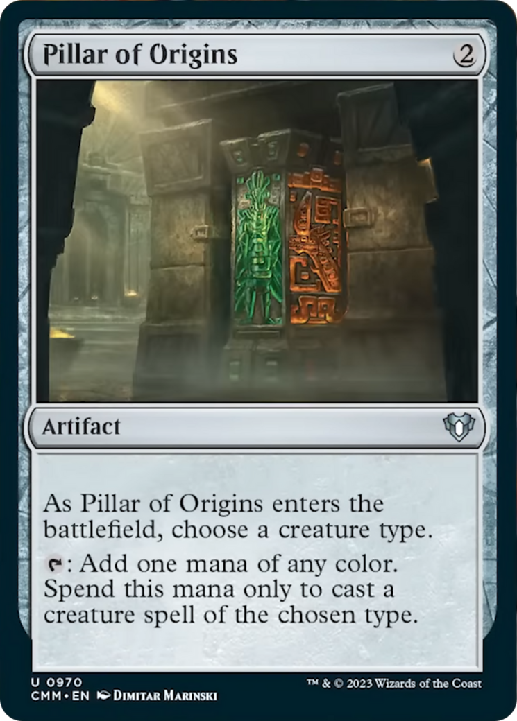 Pillar of Origins [Commander Masters] | Pegasus Games WI