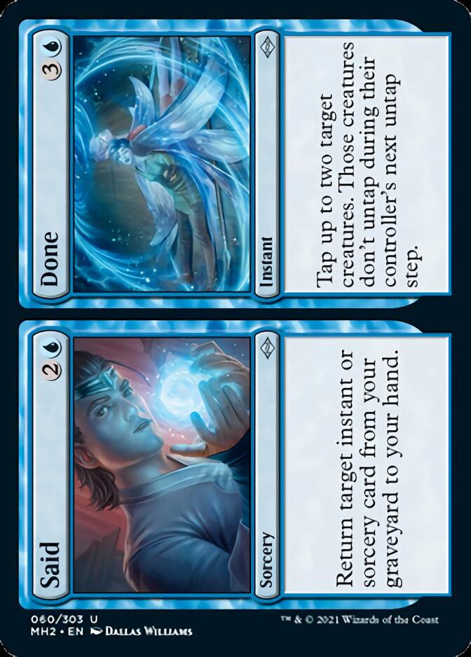 Said // Done [Modern Horizons 2] | Pegasus Games WI