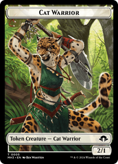 Phyrexian Germ // Cat Warrior Double-Sided Token [Modern Horizons 3 Tokens] | Pegasus Games WI