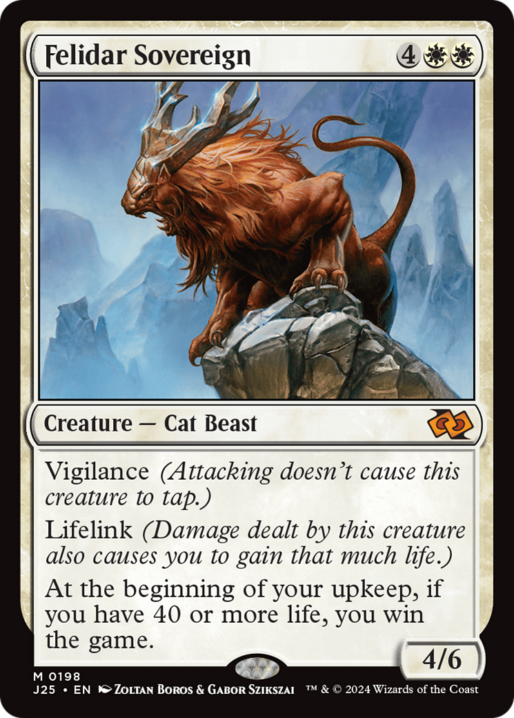 Felidar Sovereign [Foundations Jumpstart] | Pegasus Games WI