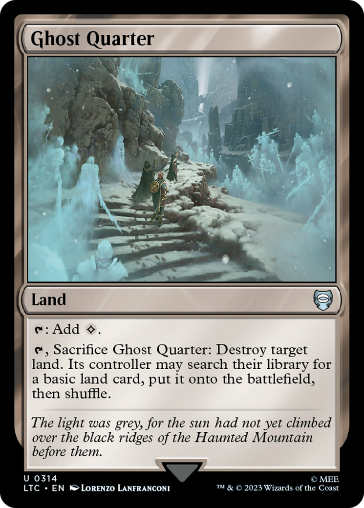 Ghost Quarter [The Lord of the Rings: Tales of Middle-Earth Commander] | Pegasus Games WI