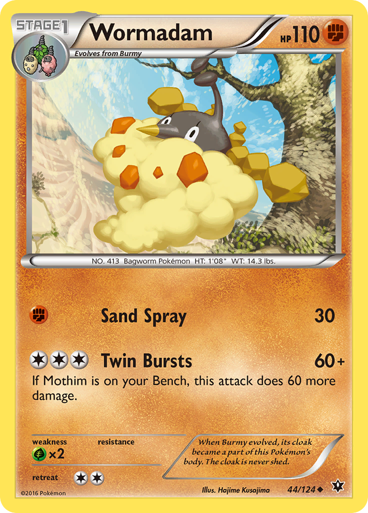 Wormadam (44/124) [XY: Fates Collide] | Pegasus Games WI